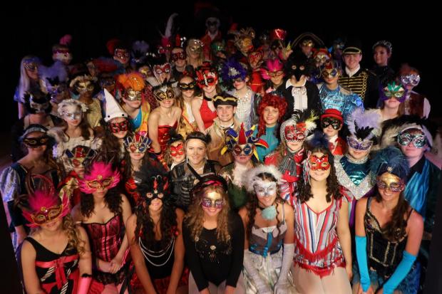PERFORMERS: The young stars of StagedRight Youth Theatre in Carlisle