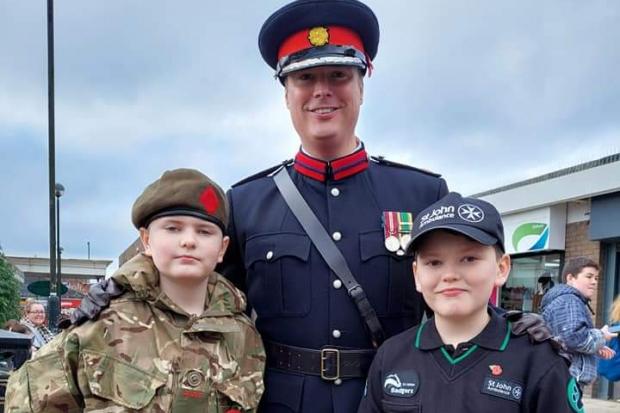 SERVE: Glyn Potts was in the Army Cadet Force from the age of 18 and was a Lieutenant Colonel in the North West region before deciding to follow a career in education