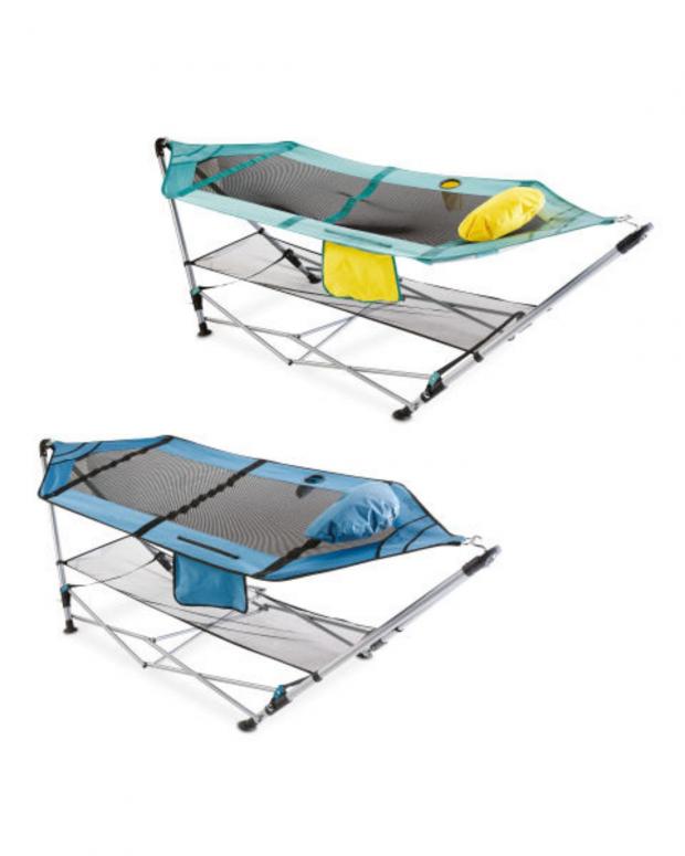 News and Star: Portable Hammock with Stand. (Aldi)