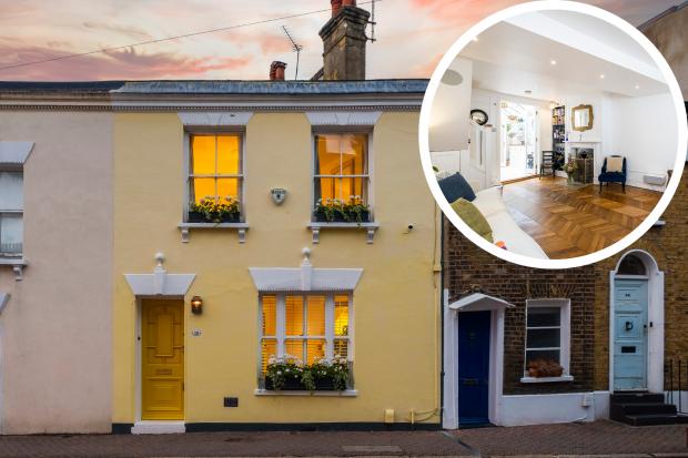 Take a look inside the £900,000 romantic cottage in the heart of Greenwich