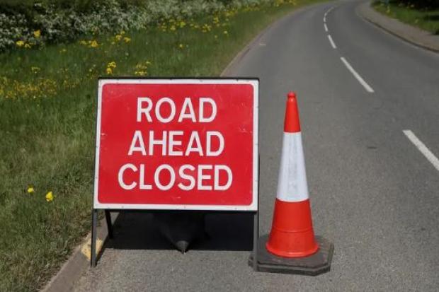 Road closures for motorists to avoid this week