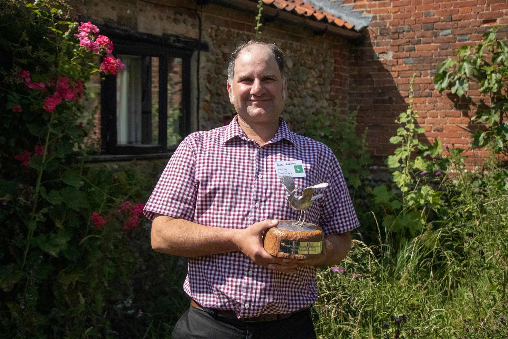 Cumbrian farmer James Robinson wins prestigious award for farming and conservation - Vimarsana News
