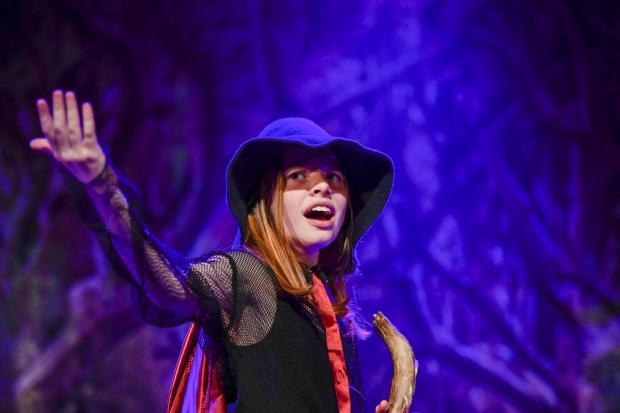 News and Star: Inters Witch, Amber Harrison puts on a performance
