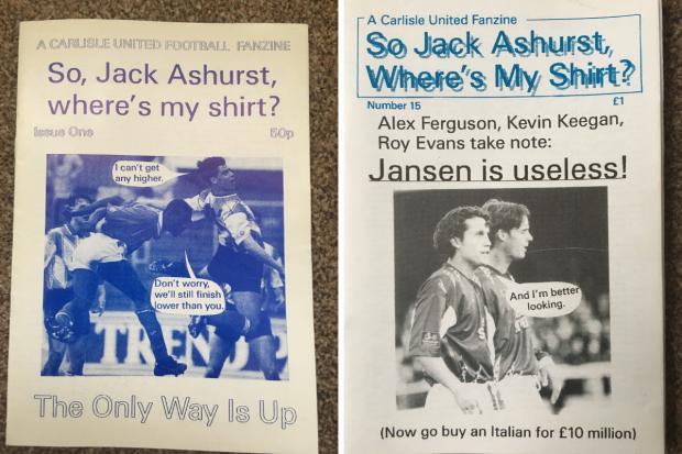 News and Star: Tim's fanzine was a big seller among Blues fans in the 1990s
