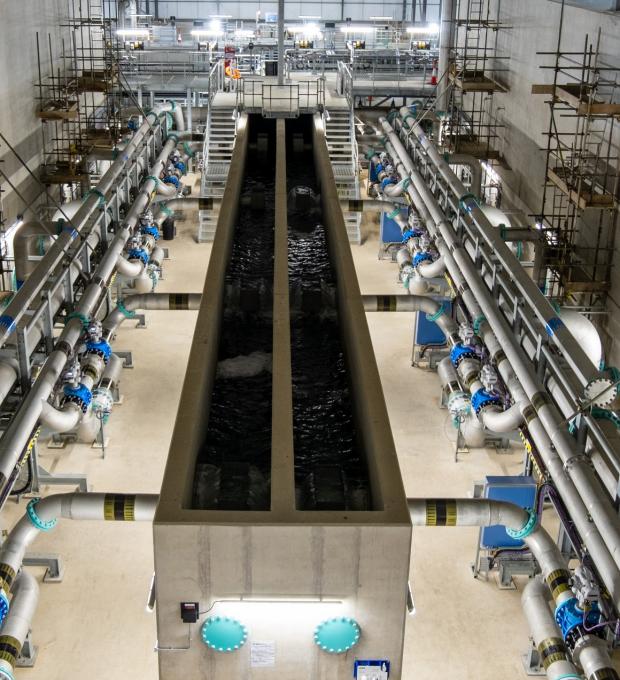 News and Star: A filtration unit at the plant. Credit United Utilities