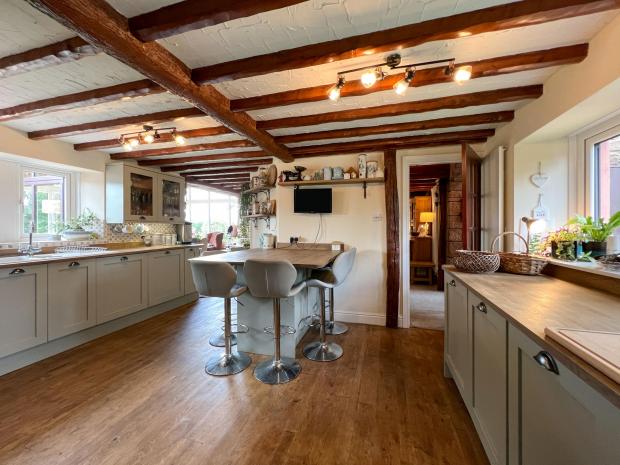 News and Star: Spacious kitchen staying true to traditional country-style features