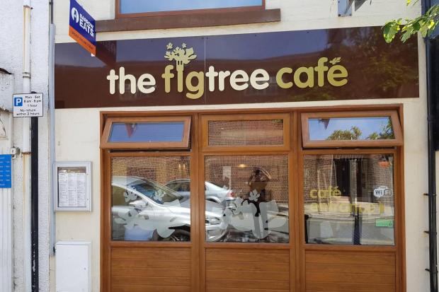 The Fig Tree Cafe is on Scott Street