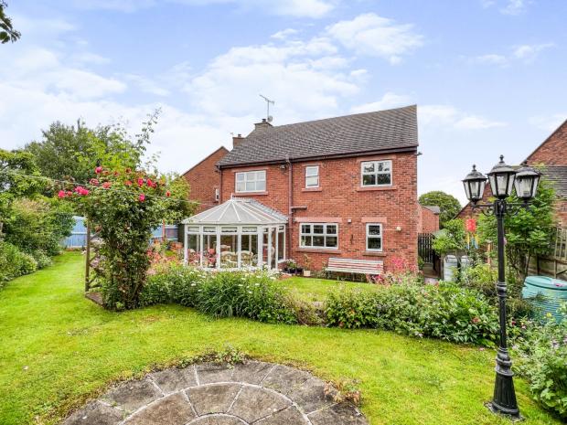 News and Star: Beautiful secluded backgarden and conservatory on offer