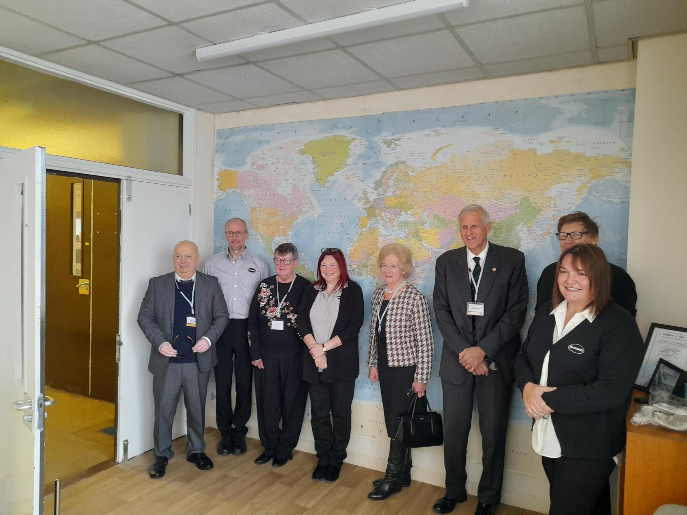 Lord Lieutenant Claire Hensman visits Brannan Thermometers and Instrumentation - Vimarsana News