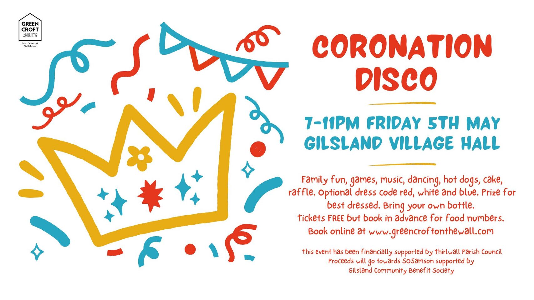 Green Croft On The Wall to host Coronation fundraiser party - Vimarsana News