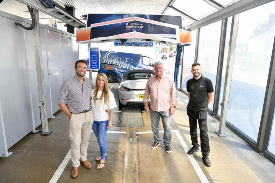 UK's first robotic touchless car wash opens in Carlisle 