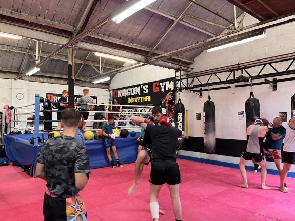 News and Star: A training session takes place at Dragon's Gym News and Star: A training session takes place at Dragon's Gym