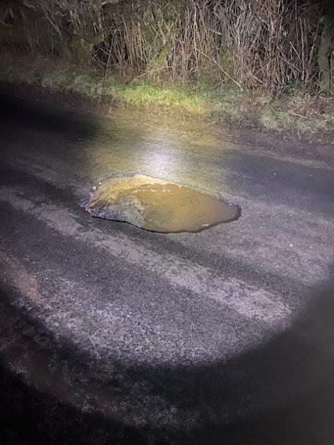 Sinkhole causes road closure near Kirkland, Cumbria | News and Star 