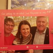 LAUNCH: Sue Hayman and Ian Lavery, Labour Party chairman