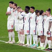 Some England players were racially abused online after last night's penalty shoot-out defeat (photo: PA)