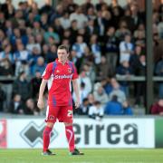 Corry Evans pictured in his solitary United appearance at Bristol Rovers in 2010 (photo: Barbara Abbott)