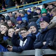 fans  -  Carlisle United v Sutton United, Brunton Park, Skybet League2,  Photographer Barbara Abbott. NO UNAUTHORISED USE.