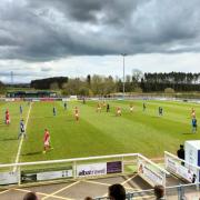 United took on Morecambe at Penrith's Frenchfield Park
