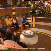 The Islanders gather for a dumping on Love Island, tonight at 9pm on ITV2 and ITV Hub. Episodes are available the following morning on BritBox. Credit: ITV