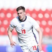 Liam Delap in action for England's Under-19s (photo: PA)