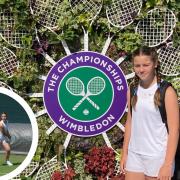 Young tennis athlete performs nationally at Wimbledon