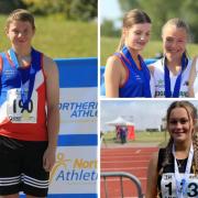 Medal success for young athletes including Joshua Reibbitt, Millie MacQueen, Anna Brocklebank and Evie Bryden