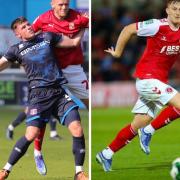 Can Jack Stretton, left, open his United account, or will Fleetwood and Gerard garner, right, prevail? (photos: Barbara Abbott / PA)
