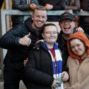 fans - Carlisle United v Tranmere Rovers,  FAC, 2022/23, Brunton Park, Photographer Barbara Abbott, NO UNAUTHORISED USE