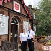 Majors Carole and Alan Donaldson of Penrith Salvation Army