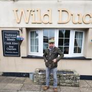 Richard Hammond after a spot of lunch at the Wild Duck