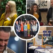 A collection of images from the networking evenings