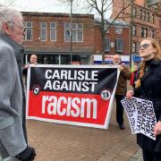 Protest march against asylum policy meets counter-protest in Carlisle