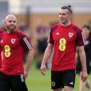 Jonny Williams, left, pictured with Wales team-mate Gareth Bale at the recent World Cup in Qatar