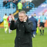 Paul Simpson after the Stevenage game