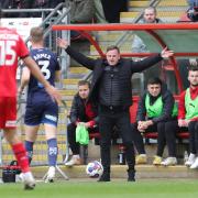 Richie Wellens protests for a decision during their 1-0 win over the Blues