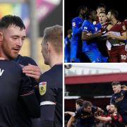 Carlisle United, left, are hoping for a better Easter than rivals including, top right, Northampton Town and Leyton Orient, and bottom right, Bradford City and Stevenage