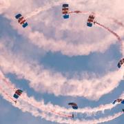 RAF Falcon Parachute Display Team