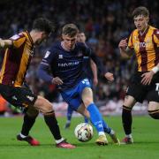 Taylor Charters on the attack at Bradford