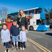 The Earl family travel to Keswick from Carlisle on £2 bus fare scheme