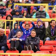 fans - NewcastleU21 v Carlisle United, Friendly, 2023, Gateshead International Stadium, - Photographer Barbara Abbott, NO UNAUTHORISED USE