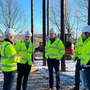 Penrith and the Border MP, Dr Neil Hudson MP at the Newton Rigg site