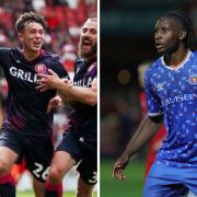 Will Stevenage's Man Utd loanee Charlie McNeill, left, sink the Blues - or can Joshua Kayode make a decisive third United debut today?