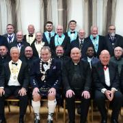 The Clergy and Members of the Knights of St Columba
