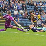 Sean Maguire is denied at Wycombe