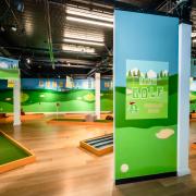 A nine-hole mini-golf course is opening at Whitehaven's Beacon Museum