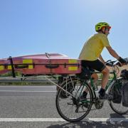 Kenneth Wilson cycled from Hadrian's Wall to Rome last year