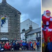 Around 60 attended Jay Mistry's Xmas Day hike last year