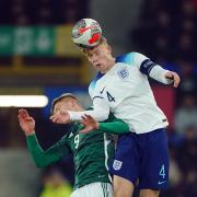 Branthwaite captained England U21s for the first time on Tuesday night