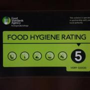 Five out of five food hygiene rating