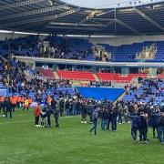 Reading fans invaded the pitch causing the abandonment of their game against Port Vale